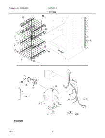 07 - System parts for Frigidaire Freezer UL1793CA13 from AppliancePartsPros.com