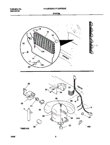 04 - System parts for Frigidaire Freezer FFU20F9GW2 from AppliancePartsPros.com