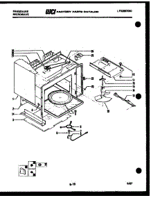 04 - Body Parts parts for Frigidaire Microwave MCT1310E from AppliancePartsPros.com