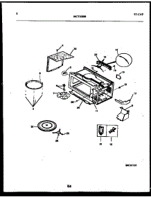 05 - Wrapper And Body Parts parts for Frigidaire Microwave MCT1080R1 from AppliancePartsPros.com