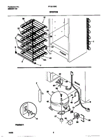 04 - System parts for Frigidaire Freezer FFU21D9CW2 from AppliancePartsPros.com