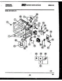 04 - Functional Parts parts for Frigidaire Microwave MCT1370P1 from AppliancePartsPros.com