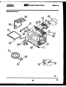 05 - Wrapper And Body Parts parts for Frigidaire Microwave MCT1370P1 from AppliancePartsPros.com