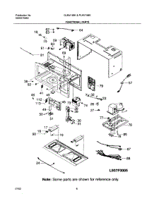 07 - Functional Parts parts for Frigidaire Microwave PLMV168KC4 from AppliancePartsPros.com