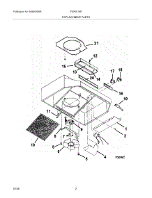 03 - Replacement Parts parts for Frigidaire Hood F30WC19ES from AppliancePartsPros.com