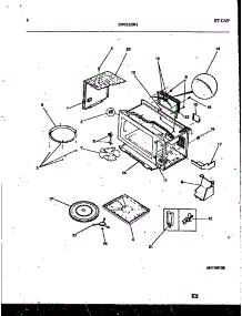 05 - Wrapper And Body Parts parts for Frigidaire Microwave MCT870P1 from AppliancePartsPros.com