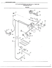 Burner parts for Frigidaire Range 2418B from AppliancePartsPros.com