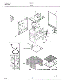 Body parts for Frigidaire Range 2823-80B from AppliancePartsPros.com