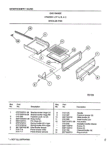 Broiler Pan parts for Frigidaire Range 2530A from AppliancePartsPros.com