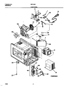 04 - Functional parts for Frigidaire Microwave FMT104E1S0 from AppliancePartsPros.com