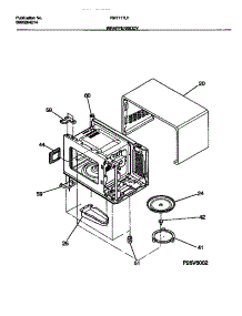 05 - Wrapper / Body parts for Frigidaire Microwave FMT117U1W0 from AppliancePartsPros.com