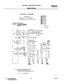 13 - Wiring Diagram parts for Frigidaire Microwave FMV145KS3 from AppliancePartsPros.com