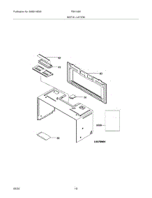 11 - Installation parts for Frigidaire Microwave FMV145KS2 from AppliancePartsPros.com