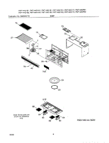 09 - Body parts for Frigidaire Microwave FMT144G1W1 from AppliancePartsPros.com