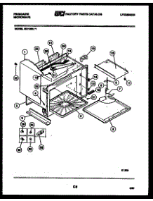 05 - Body Parts parts for Frigidaire Microwave MC1335L1 from AppliancePartsPros.com