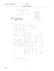 12 - Wiring Diagram parts for Frigidaire Microwave FMV145KS2 from AppliancePartsPros.com