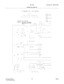 13 - Wiring Schematic parts for Frigidaire Microwave FMV145KS2 from AppliancePartsPros.com