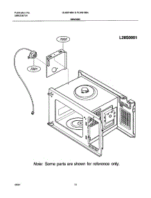 15 - Sensor parts for Frigidaire Microwave GLMB186KB01 from AppliancePartsPros.com