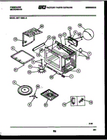 05 - Wrapper And Body Parts parts for Frigidaire Microwave MCT1365L5 from AppliancePartsPros.com