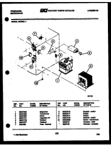 05 - Power Control parts for Frigidaire Microwave MC860L1 from AppliancePartsPros.com