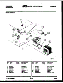 05 - Power Control parts for Frigidaire Microwave MCT890L1 from AppliancePartsPros.com