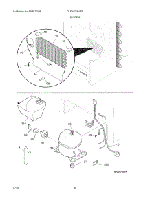 07 - System parts for Frigidaire Freezer GLFH17F8HBG from AppliancePartsPros.com