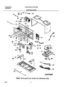 07 - Functional Parts parts for Frigidaire Microwave CGLMV168CQ1 from AppliancePartsPros.com