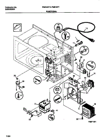 04 - Functional parts for Frigidaire Microwave FMS107T1B2 from AppliancePartsPros.com