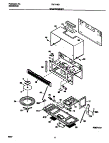 05 - Wrapper / Body parts for Frigidaire Microwave FMT116E1B0 from AppliancePartsPros.com