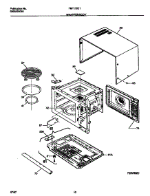 06 - Wrapper / Body parts for Frigidaire Microwave FMT139E1A0 from AppliancePartsPros.com