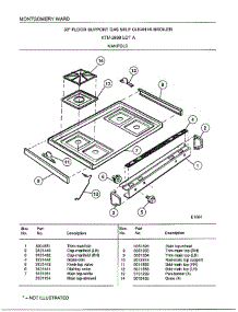 Manifold parts for Frigidaire Range 2899A from AppliancePartsPros.com