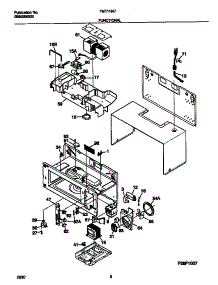 04 - Functional parts for Frigidaire Microwave FMT118E1B0 from AppliancePartsPros.com