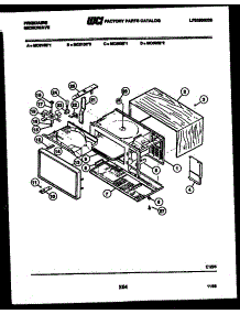 04 - Body Parts parts for Frigidaire Microwave MC590E2 from AppliancePartsPros.com