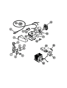05 - Power Control parts for Frigidaire Microwave MC590E2 from AppliancePartsPros.com