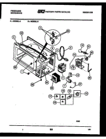 04 - Functional Parts parts for Frigidaire Microwave MC850L6 from AppliancePartsPros.com