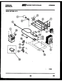 04 - Power Control parts for Frigidaire Microwave MCT1365L2 from AppliancePartsPros.com