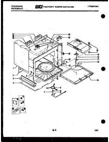 04 - Body Parts parts for Frigidaire Microwave MCT1370E from AppliancePartsPros.com