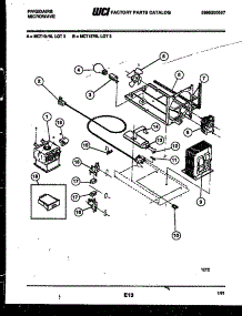 04 - Power Control parts for Frigidaire Microwave MCT1375L3 from AppliancePartsPros.com