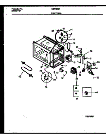 04 - Functional Parts parts for Frigidaire Microwave MCT1390A2 from AppliancePartsPros.com