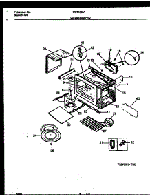 05 - Wrapper And Body Parts parts for Frigidaire Microwave MCT1390A2 from AppliancePartsPros.com