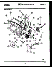 04 - Functional Parts parts for Frigidaire Microwave MCT890L6 from AppliancePartsPros.com