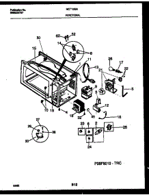 04 - Functional Parts parts for Frigidaire Microwave MCT1085A2 from AppliancePartsPros.com