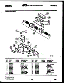 04 - Motor And Fan Stirrer Parts parts for Frigidaire Microwave MVH1190E2 from AppliancePartsPros.com