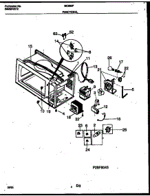 04 - Functional Parts parts for Frigidaire Microwave MC850P11 from AppliancePartsPros.com