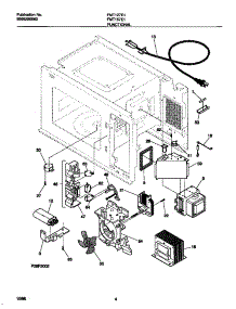 04 - Functional parts for Frigidaire Microwave FMT157E1B0 from AppliancePartsPros.com