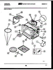 05 - Wrapper And Body Parts parts for Frigidaire Microwave MCT890L6 from AppliancePartsPros.com