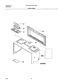 11 - Installation parts for Frigidaire Microwave GLMV168KQ3 from AppliancePartsPros.com