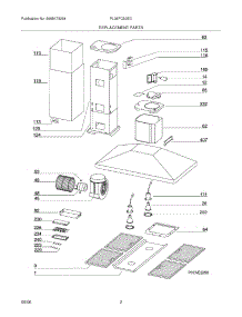 03 - Replacement Parts parts for Frigidaire Hood PL36PC50EC from AppliancePartsPros.com