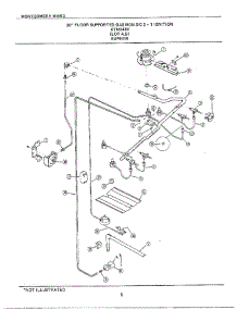 30` Floor Burner parts for Frigidaire Range 2438A from AppliancePartsPros.com