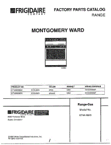 Front Page parts for Frigidaire Range 2823 from AppliancePartsPros.com